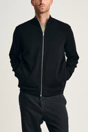 NAVAL full zip | lang lynlås, black void (f)