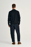 NAVAL full zip | lang lynlås, navy blue