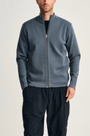 NAVAL full zip | lang lynlås, slate blue