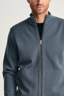 NAVAL full zip | lang lynlås, slate blue