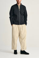 NAVAL full zip | lang lynlås, molten grey