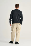 NAVAL full zip | lang lynlås, molten grey