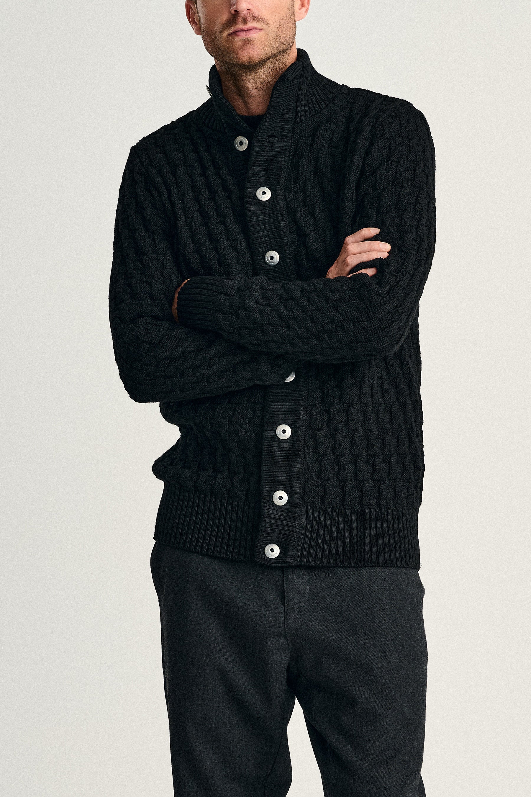 STARK cardigan | black void | S. N. S. HERNING – S. N. S. HERNING
