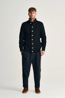STARK cardigan, navy blue