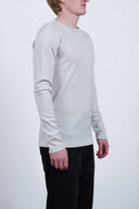 RITE crew neck, clear grey