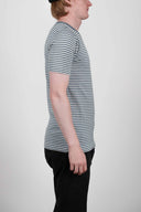 RITE t-shirt, green moiré / white