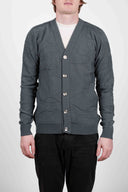 CODON cardigan, grey zone
