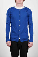 UNDER cardigan, clear blue [M]