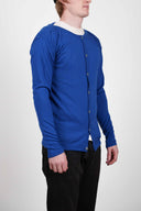 UNDER cardigan, clear blue [M]