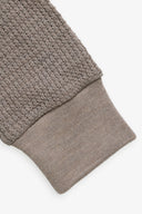 ROENTGEN 4J hoodie, taupe melange