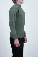 ANGLER C crew neck | rund hals, silver green
