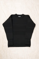 FISHERMAN crew neck, black void
