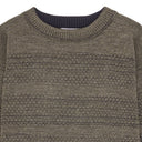 FISHERMAN crew neck | rund hals, terra brown