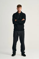FISHERMAN short zip | kort lynlås, black void