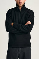 FISHERMAN short zip | kort lynlås, black void