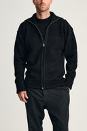 FISHERMAN full zip, black void