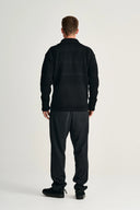 FISHERMAN full zip | lang lynlås, black void