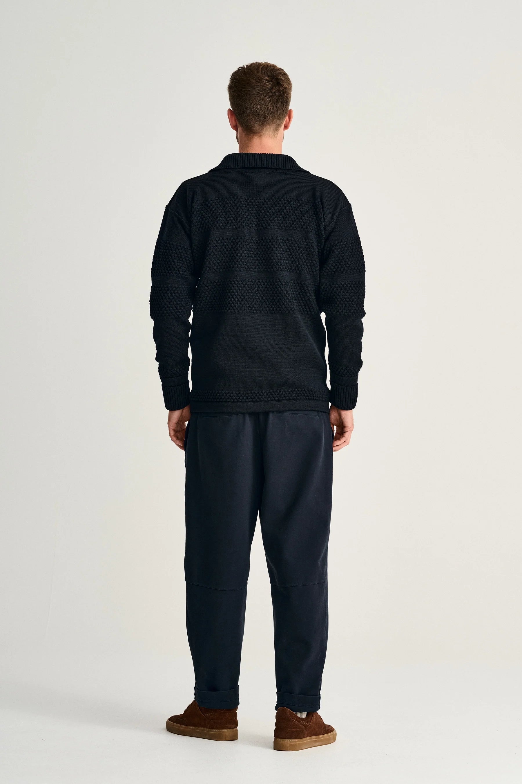 FISHERMAN full zip | lang lynlås | navy blue | S. N. S. HERNING FISHERMAN full zip | lang lynlås | navy blue | S. N. S. HERNING