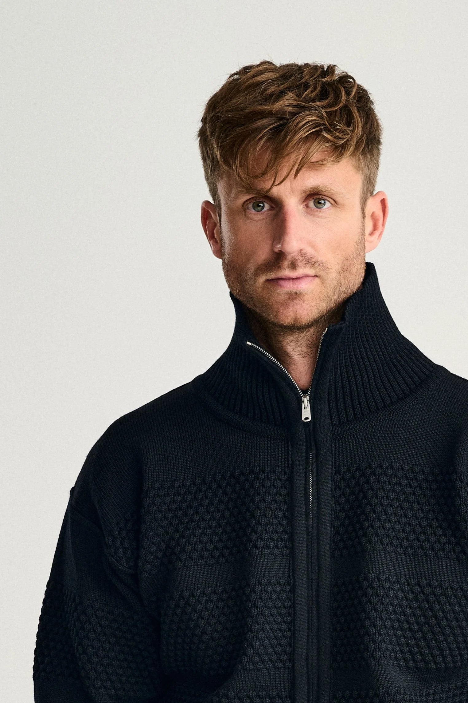 FISHERMAN full zip | lang lynlås | navy blue | S. N. S. HERNING FISHERMAN full zip | lang lynlås | navy blue | S. N. S. HERNING
