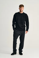 FISHERMAN crew neck | rund hals, black void