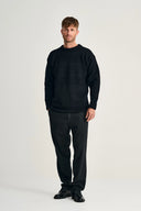 FISHERMAN crew neck | rund hals, navy blue