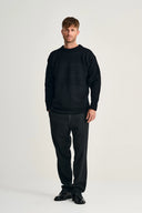 FISHERMAN crew neck | rund hals, navy blue