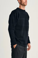 FISHERMAN crew neck | rund hals, navy blue