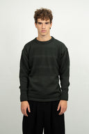 FISHERMAN crew neck | rund hals, dark forest green