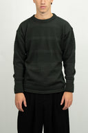 FISHERMAN crew neck | rund hals, dark forest green
