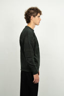FISHERMAN crew neck | rund hals, dark forest green