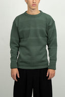 FISHERMAN crew neck | rund hals, copper green