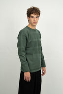 FISHERMAN crew neck | rund hals, copper green