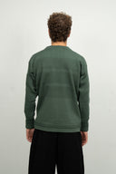 FISHERMAN crew neck | rund hals, copper green