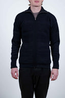 FISHERMAN jacket, navy blue mix