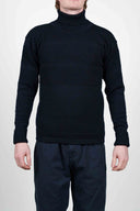 FISHERMAN sweater, navy blue