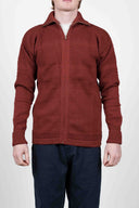 FISHERMAN full zip, maroon