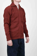 FISHERMAN full zip, maroon