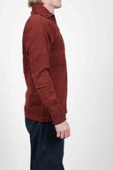 FISHERMAN full zip, maroon
