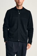 FISHERMAN-III full zip | lang lynlås, navy blue II
