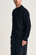 FISHERMAN-III full zip | lang lynlås, navy blue II