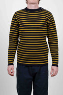 NAVAL, navy blue / mustard