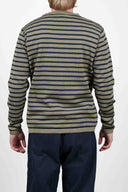 NAVAL crew neck | rund hals, rope grey / mental blue
