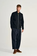 NAVAL full zip | lang lynlås, navy blue