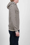 NAVAL hoodie jacket, raw / navy blue