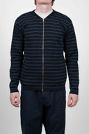 NAVAL jacket, black melange / triple blue