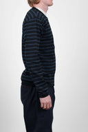 NAVAL jacket, black melange / triple blue