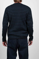 NAVAL jacket, black melange / triple blue