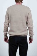 META crew neck, desert sand