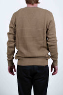 META crew neck, army camel