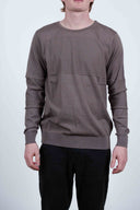 EXIT crew neck, clay grey